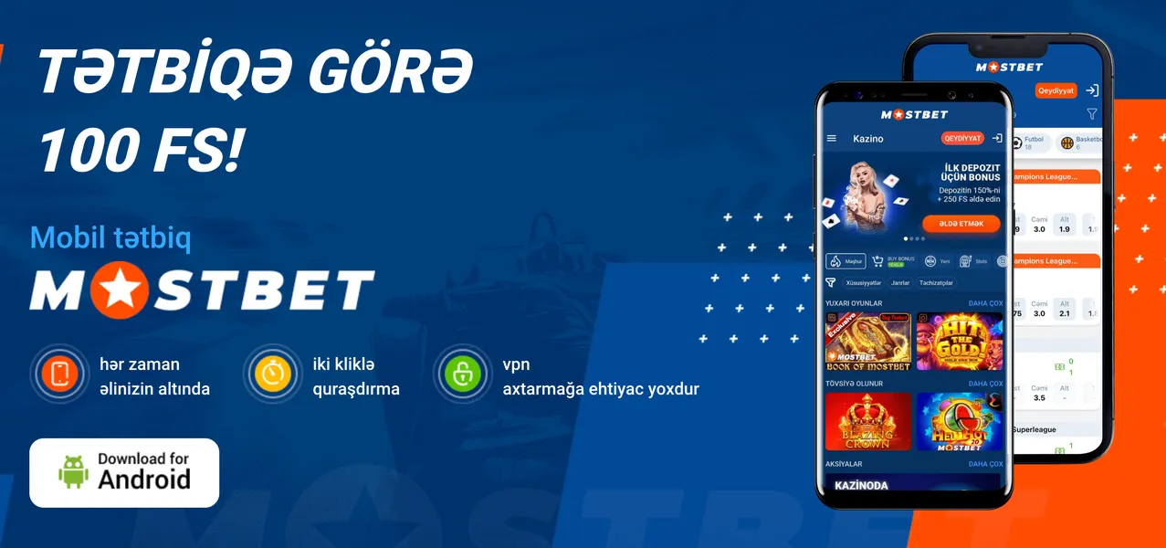 Android üçün Mostbet APK